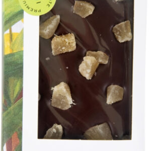 Charley's Chocolate - Dark Chocolate Naked Ginger 80g