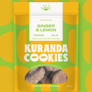 Kuranda Cookies - Ginger & Lemon 180g