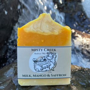 Misty Creek Beatrice FNQ - Milk, Mango & Saffron Soap 135g