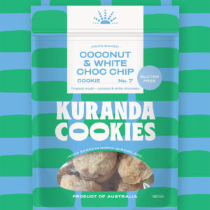 Kuranda Cookies - Coconut & White Choc Chip 180g