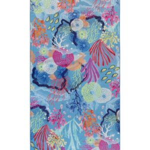 Sundust - Eco-Friendly Reef Beach Towel Australian Made & Owned Artwork By Stephanie Bream
