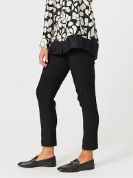 Hammock and Vine - Black Ingrid Print Stretch Pant