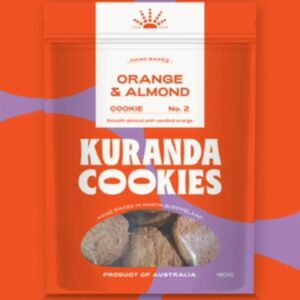 Kuranda Cookies - Orange Almond 180g