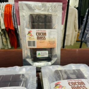 Stevo's Super Chocolate 100% Cocoa Mass No Added Sugar 100g Made At Yungaburra From Cocoa Beans Grown In FNQ 100% Australian Ingredients