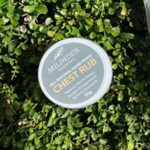 Milinder All Natural Hand Made Chest Rub 50g