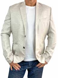 Jimmy Stuart - Oatmeal Linen Jacket