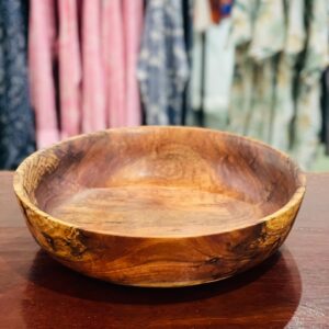 Fatboy Woodturning - Black Wattle Wooden Bowl Large Original Woodturned Creations Crafed @ Lake Barrine On The Atherton Tablelands FNQ
