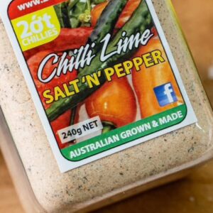 2otchillies - Chilli Lime Salt N Pepper 240g