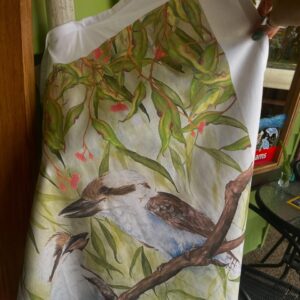 Shanna Trees Creations - Tea Towels Exclusive To Winter & Mann - Cassowary, Tree Kangaroo, Platypus