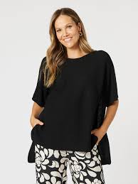 Hammock and Vine - Black Relax Knit Rib