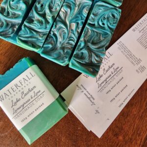 Waterfall Soapworks - Lake Eacham Lemongrass And Lime 165g