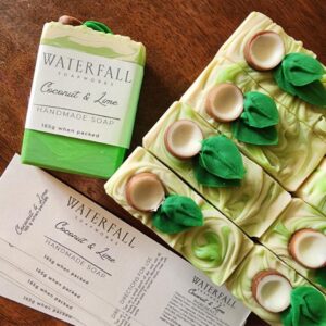 Waterfall Soapworks - Coconut And Lime 165g