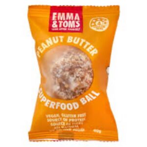 Emma & Toms's - Peanut Butter Superfood Ball 40g