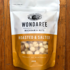 Wondaree Macadamia Nuts - Roasted And Salted 400g