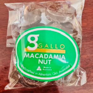 Gallo Dairyland - Dark Macadamia Clusters 100g