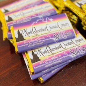 The North Queensland Chocolate Company 80% Cacao Block 60G