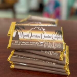 The North Queensland Chocolate Company 70% Cacao Block 60G