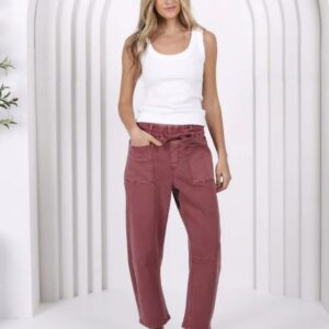 Monaco Jeans - Leo Barrel Jeans Sunset