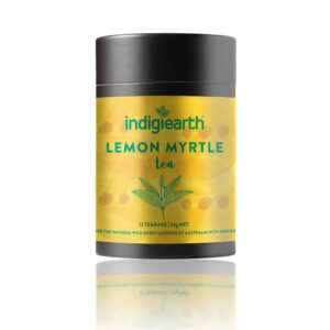 Indigiearth - Lemon Myrtle x12 Teabags 24g | Loose Tea 50g: Tea Bags x12