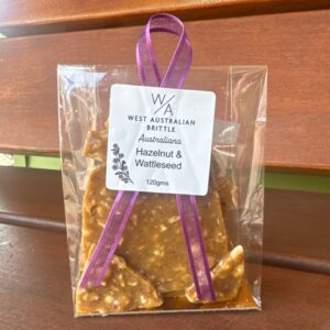 West Australian Brittle - Hazelnut & Wattle Seed 120g