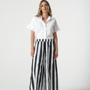 Goondiwindi Cotton - Breeze Cotton Culotte - Hayman Stripe