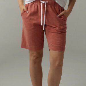 cloth + paper + scissors - Day Off Cotton Knit Short - Terracotta