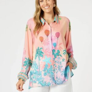 Hammock and Vine - Balloon Print Shirt