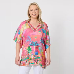 Hammock and Vine - Mandalay Bay Print Top