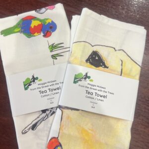 Maggie McGees - From The Street With The Trees - Tea Towel