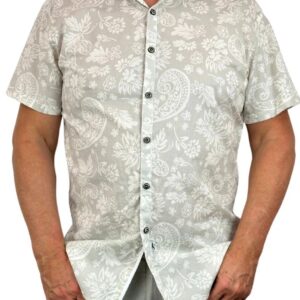 Jimmy Stuart - Wipeout Paisley Cotton Voile S/S Shirt